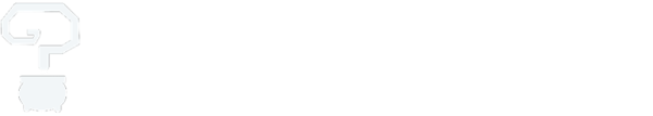 logo: Critical Thinking Witch Collective, with logo icon of a cauldron with smoke forming above it in a swirling question mark shape.