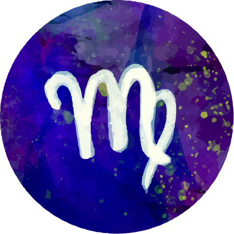Watercolor depiction of the astrological symbol for Sagittarius.